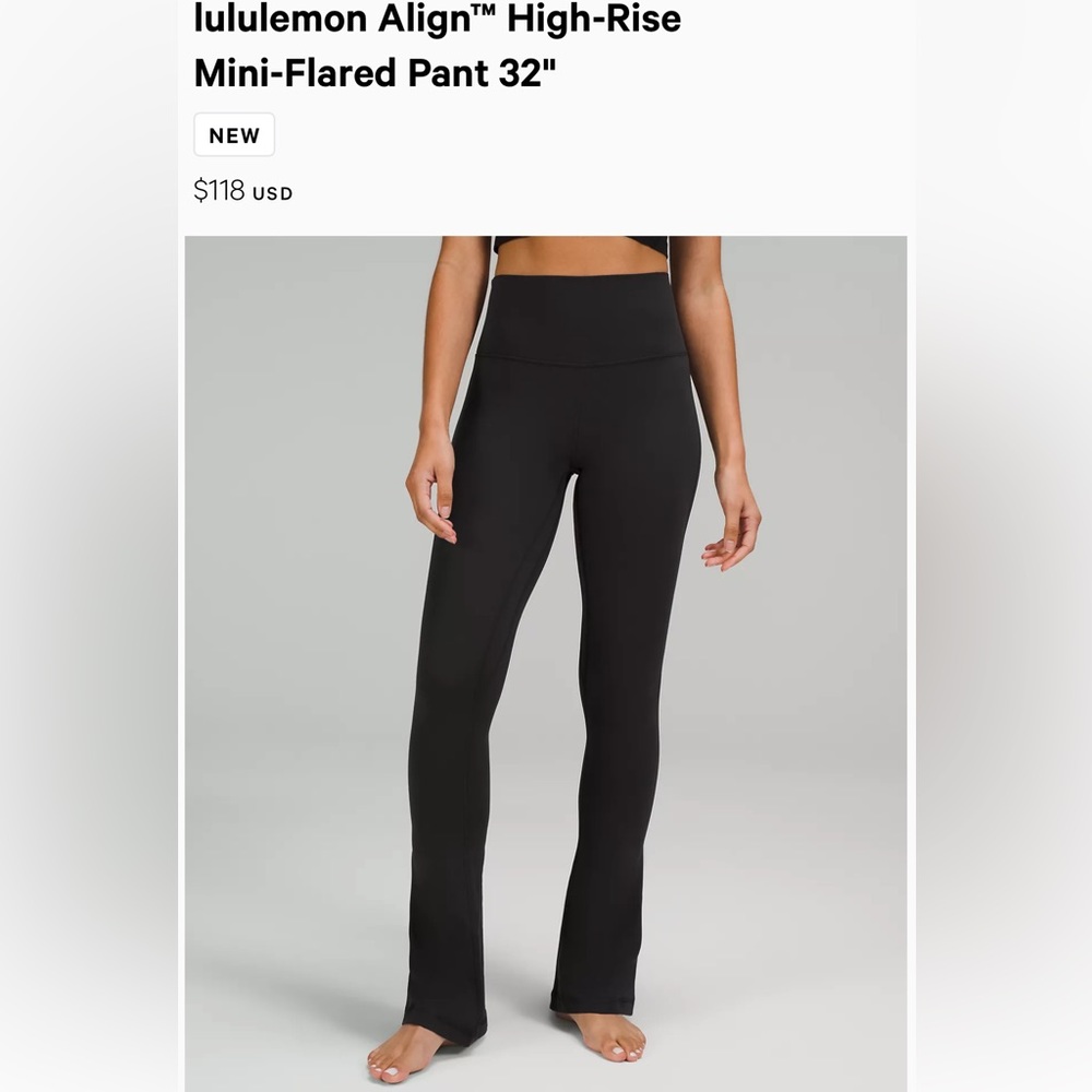 Lululemon Flare leggings